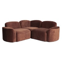 Cami Chenille Right Corner Lounge Chair